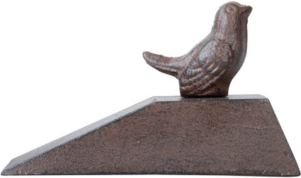 Esschert Design Esschert deurstopper vogel -i¿½ gietijzeri¿½ - donker bruin - 15 x 6.5 x 9i¿½ cm - Deurstoppers