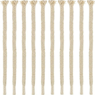 Esschert Design Fakkellonten - 10x stuks - 20 cm - lontjes voor fakkels