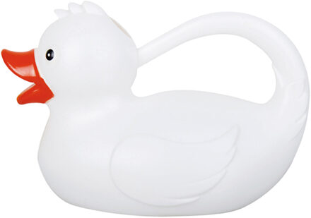 Esschert Design Gieter - Badeend - wit - 1,8 liter - kunststof - kindergieters