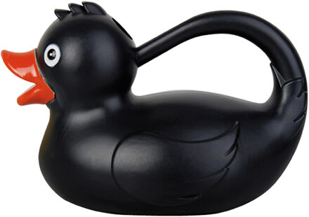 Esschert Design Gieter - Badeend - zwart - 1,8 liter - kunststof - kindergieters