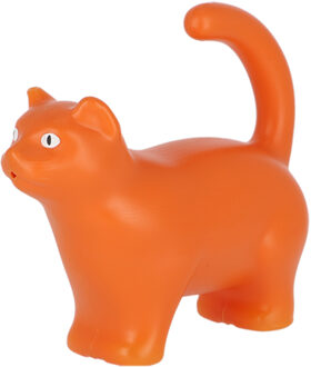 Esschert Design Gieter - Kat/poes - oranje - 1,5 liter - kunststof - kindergieters