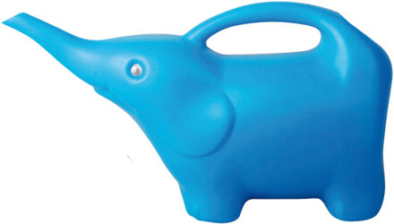 Esschert Design Gieter - Olifant - blauw - 1,6 liter - kunststof - kindergieters