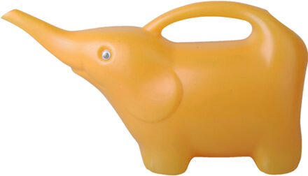 Esschert Design Gieter - Olifant - oranje - 1,6 liter - kunststof - kindergieters