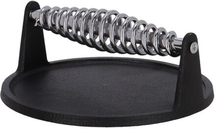 Esschert Design Hamburgerpers gietijzer zwart