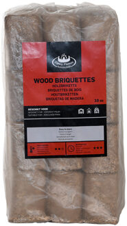Esschert Design Houtbriketten - 10 kilo - kachel/openhaard - geperste briketten