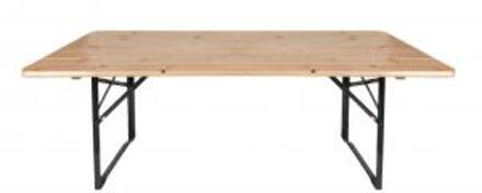 Esschert Design Inklapbare houten kindertafel H 54 x 110 x 40 cm