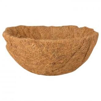 Esschert Design Inlegvel - kokos - voor hangmand - ca. 30 cm - Plantenbakken Bruin