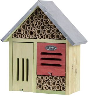 Esschert Design Insectenhotel L - Rood