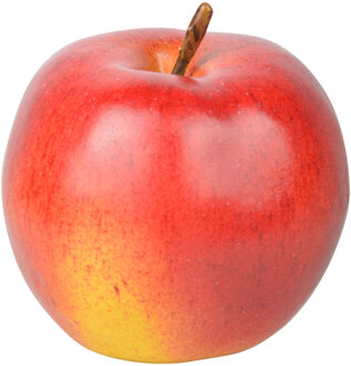 Esschert Design kunstfruit deco - appel/appels - ongeveer 8 cm - rood - Kunstbloemen