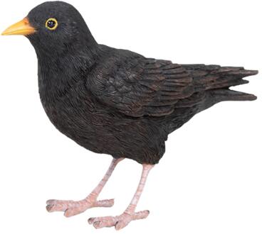 Esschert Design Merel 17,4x5,9x11,8cm zwart