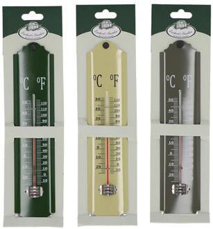 Esschert Design Metalen thermometer 30cm Multikleur