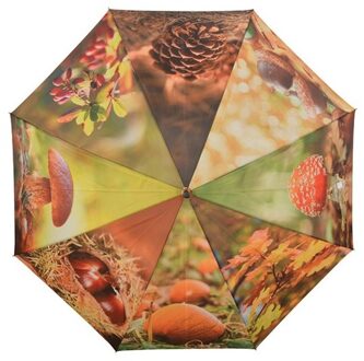Esschert Design Paraplu Herfst Automatisch 120 Cm Polyester