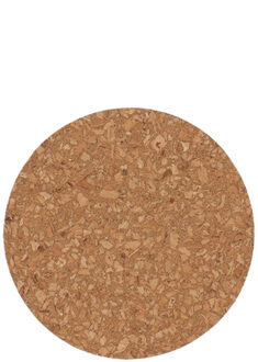 Esschert Design plantenonderzetter van kurk - D15 cm x 1 cm