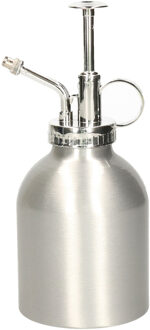 Esschert Design plantenspuit/vernevelaar - aluminium - 290 ml - Plantenspuiten Zilverkleurig