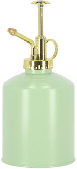 Esschert Design plantenspuit/vernevelaar - mintgroen/goud - 19.5 cm