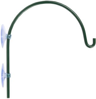 Esschert Design Raamhaak - voor vogelvoer - 16 cm - zuignap