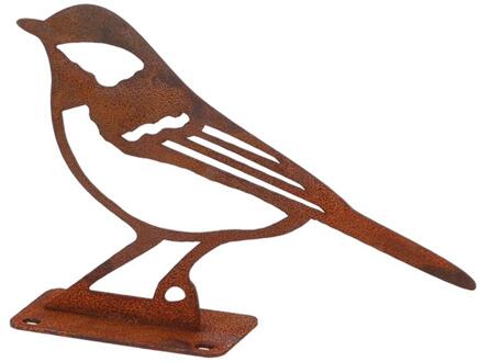 Esschert Design Roest koolmees bruin