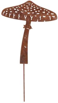 Esschert Design Tuinsteker Parasolzwam bruin