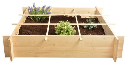 Esschert Design Vierkante Meter Groentetuin Beige