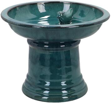 Esschert Design Vogelbad op voet Petrol