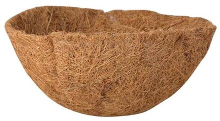 Esschert Design Voorgevormde Inlegvel Kokos Voor Hanging Basket 25 Cm - Kokosinleggers - Plantenbakken Bruin