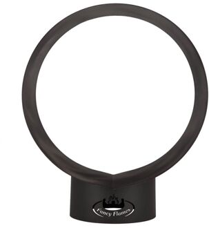 Esschert Houtopslag rond - Esschert Design Zwart