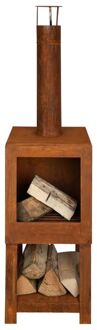 Esschert Terraskachel Houtopslag Bruin