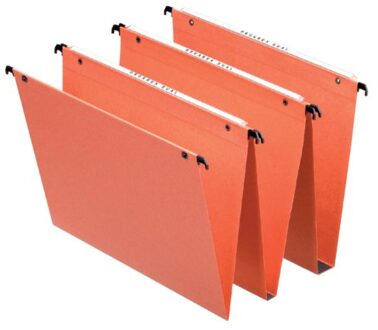 Esselte Hangmap esselte orgarex dual verticaal 345x245x15mm oranje