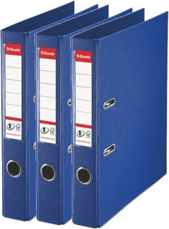 Esselte Ringband mappen/ordners - 8x - blauw - A4 - opbergen - kantoorartikelen