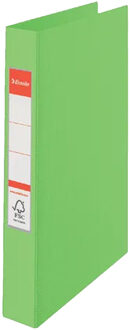 Esselte Ringband mappen/ordners - groen - A4 - opbergen - kantoorartikelen