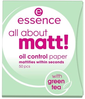 Essence Accessoires Essence All About Matt! Oil Control Paper 50 st
