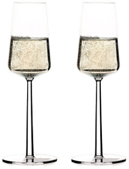 Essence Champagneglas 0,21 L - 2 st. Transparant