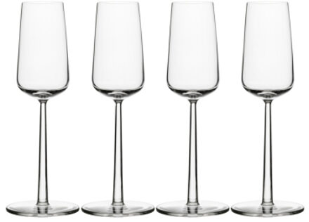 Essence Champagneglas 0,21 L - 4 st. Transparant