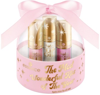 Essence Geschenkset Essence The Most Wonderful Kiss Of The Year Hydra Kiss Lip Oil Set 01 3 st