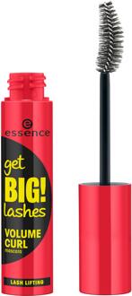 Essence Get Big Lashes Volume Curl Mascara Thickening And Curling Mascara Black 12Ml