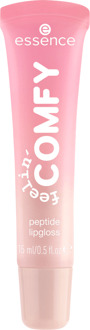 Essence Lipgloss Essence Feelin' Comfy Peptide Lipgloss 01 Strawberry Self-Love 15 ml