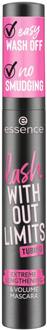 Essence Mascara Essence Lash Without Limits Tubing Extreme Lengthening & Volume Mascara 04 Black Tubing 13 ml