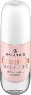 Essence Nagellak Essence French Manicure Sheer Beauty Nail Polish 01 Peach Please! 8 ml