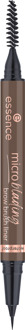 Essence Wenkbrauw Potlood Essence Microblading Brow Brush Liner 04 Dark Brown 0.6 ml