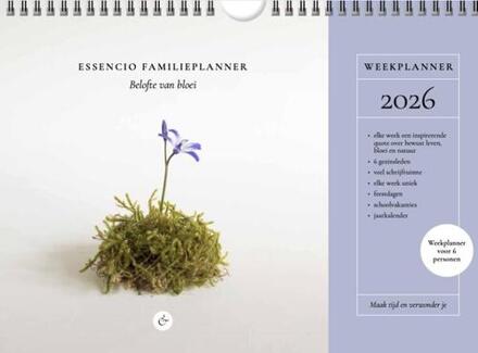 Essencio Familieplanner 2026 -  Essencio (ISBN: 9789083515939)