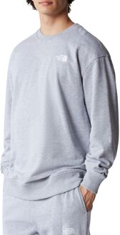 Essential Crew Sweater Heren lichtgrijs - M