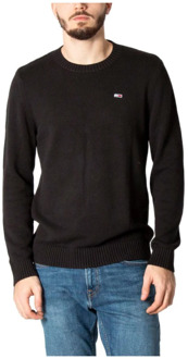 Essential Crew Sweater Heren zwart - XL