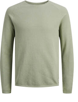 Essential Hill Knit Crew Neck Sweater Heren groen - L