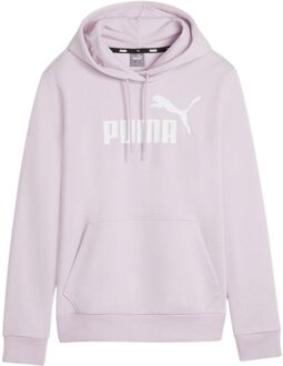 Essential Hoodie Dames lila - wit - S