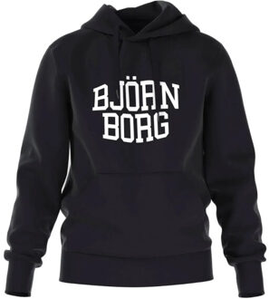 Essential Hoodie Heren zwart - wit - M