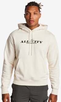 Essential Hoodies Heren - Wit - Maat XS - Katoen Fleece White