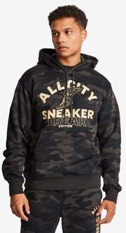 Essential Hoodies Heren - Zwart - Maat M - Katoen Fleece Black