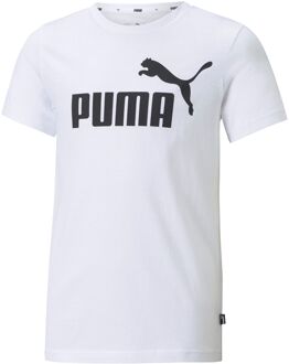 Essential kinder sport t-shirt - Wit - Maat 140