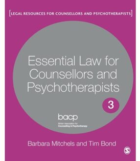 Essential Law for Counsellors and Psychotherapists