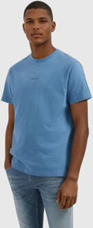 Essential Logo T-shirt Blue Grey  L Blauw